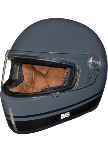 X.G100R Rumble Gri-Siyah Kask