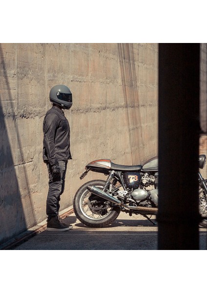 X.G100R Rumble Gri-Siyah Kask