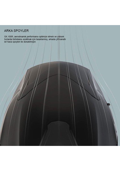 SX.100R Skıdder Mat Mavi-Neon Sarı Kask modelleri