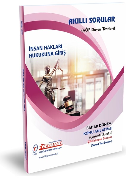 İlkumut Yayınları - İnsan Hakları Hukukuna Giriş