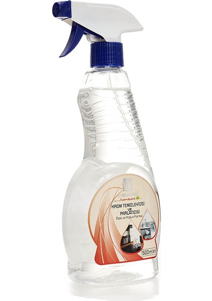 - Ykr Kokusuz Paslanmaz Çelik Krom Yüzey Temizleyici ve Parlatıcı 500 Ml.