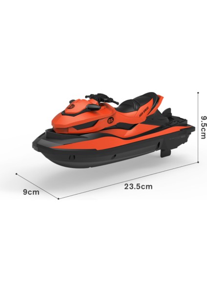 Sanlindou 50M Su Geçirmez Rc Motorlu Tekne Elektrikli Oyuncak - Turuncu (Yurt Dışından) fiyatları
