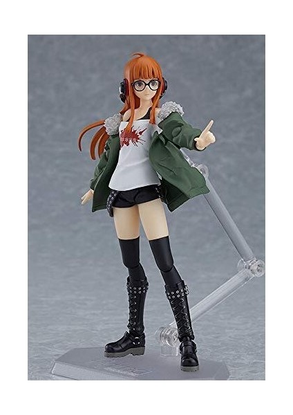 Iyi Gülümseme 434 Persona 5 Animasyon - Futaba Sakura Action Figure