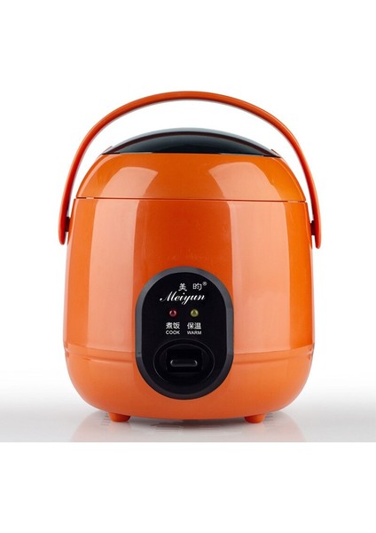 1.2L Mini Elektrikli Pirinç Ocak 2 Katmanlar Isıtma Gıda Vapuru Işlevli Yemek Pişirme Pot 1 2 Kişi Öğle Yemeği Kutusu | Pirinç Ocakları