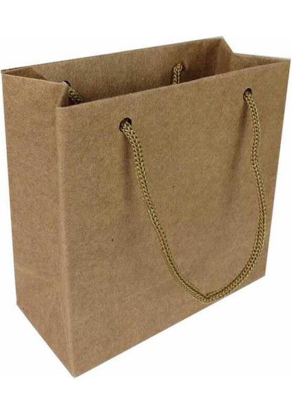 Çanta Kraft Naturel 11X11 cm Pk:50
