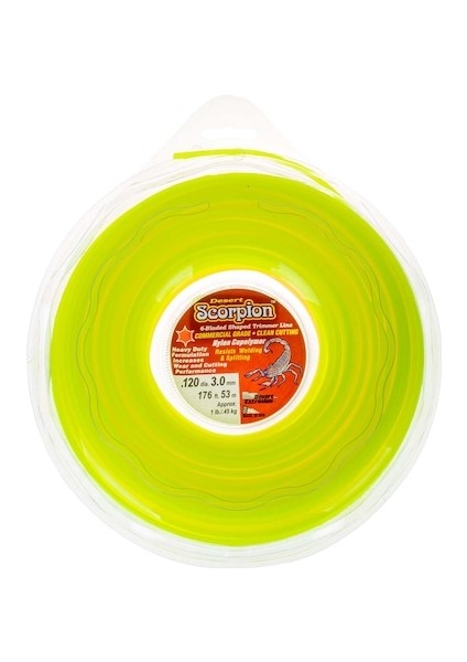 Scorpıon Misina 3.3mm 45M Sarı 6 Köşe