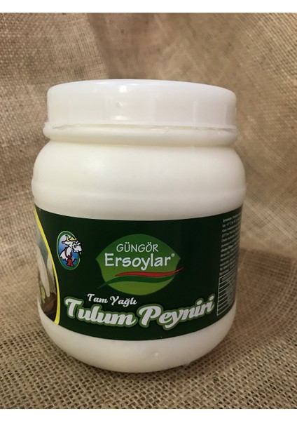 Güngör Ersoylar Tam Yağlı İnek Tulum Peyniri Mini Bidon 1 kg