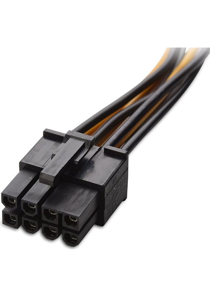 Molex 4 Pin To 8 Pin Pcıe Ekran Kartı Power Kablo 30 cm