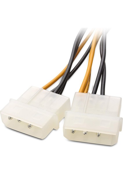 Molex 4 Pin To 8 Pin Pcıe Ekran Kartı Power Kablo 30 cm