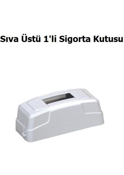 Tekli Sigorta Kutusu, Era Plast ,Yanmaz.