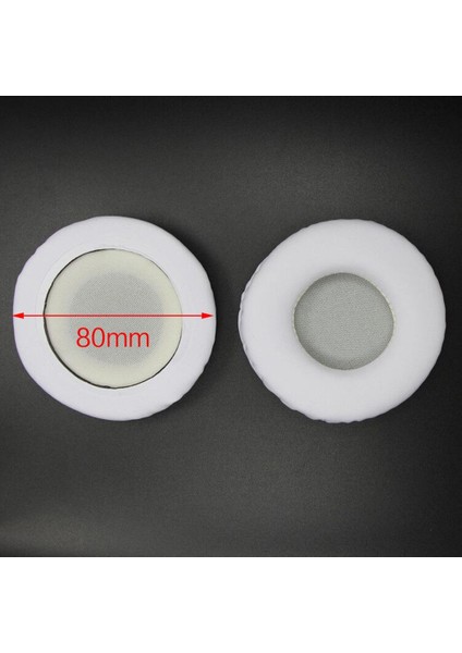 Yedek Kulaklık Kulaklık Yumuşak Bellek Köpük Kulak Kulak Pedleri Earmuff Earpads 80MM fırsatları