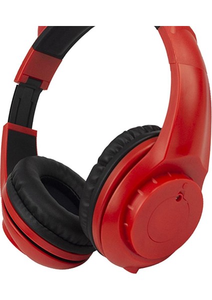 Sevimli Unicorn 3.5mm Kablolu Kulaklık Kızlar 103DB Müzik Kulaklık Kırmızı modelleri