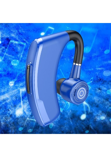 V10P Bluetooth 5.2 Kulaklık Handsfree Business Tek Kulak Pil