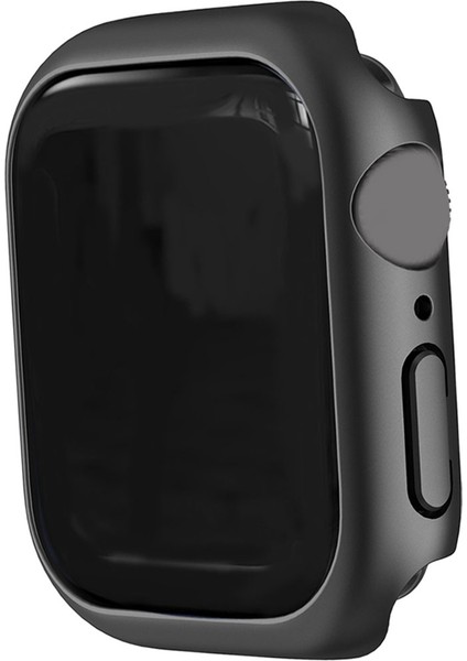 45MM Tampon Çerçeve Koruyucu Kılıf Su Geçirmez Iwatch Series 7 Tatil Siyah indirimleri