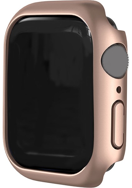 Vaka Tampon Kapağı Drop Geçirmez Engebeli Pc Koruyucu Iwatch 7 41MM Gül Altın fiyatları