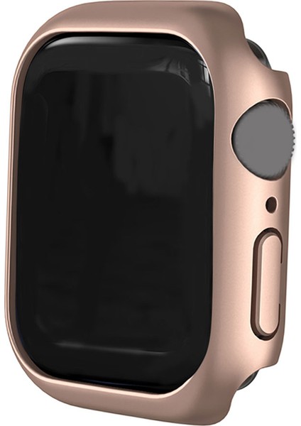 Vaka Tampon Kapağı Drop Geçirmez Engebeli Pc Koruyucu Iwatch 7 41MM Gül Altın fırsatları