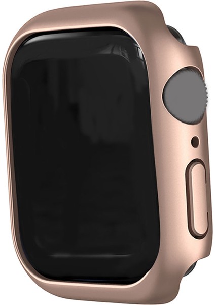 Vaka Tampon Kapağı Drop Geçirmez Engebeli Pc Koruyucu Iwatch 7 41MM Gül Altın indirimleri