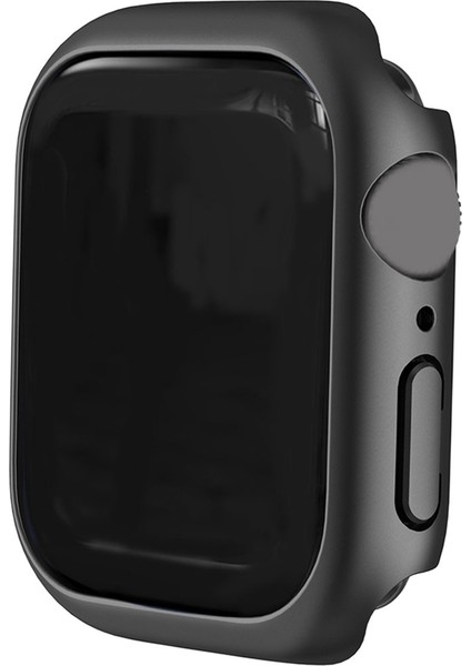 Vaka Çerçeve Kapak Çizikler Savunma Pc Kabuk Apple Izle 7 41MM Siyah fırsatları