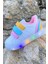 Sun Kız / Erkek Çocuk Işıklı Beyaz Pembe Sneaker Bebe Patik Filet Spor Ayakkabı 220.P21Y.212 2
