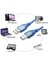 USB 2.0 Erkek Erkek Şarj ve Data Kablosu 50 cm 3