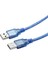 USB 2.0 Erkek Erkek Şarj ve Data Kablosu 50 cm 4