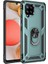 Galaxy A42 5g Için Halkalı Standlı Düşmeye Dayanıklı Pc + Tpu Telefon Kılıfı - Koyu Yeşil (Yurt Dışından) 2