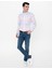 Erkek Turuncu Slim Fit Uzun Kollu Gömlek 50249758-VR051 1