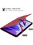 Xiaomi Pad 5 / Pad 5 Pro Için Kelebek Desen Deri Tablet Kılıfı -Kırmızı (Yurt Dışından) 4