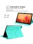 Xiaomi Pad 5 / Pad 5 Pro Için Kelebek Desen Deri Tablet Kılıfı -Açık Yeşil (Yurt Dışından) 3