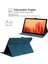 Xiaomi Pad 5 / Pad 5 Pro Için Kelebek Desen Deri Tablet Kılıfı -Mavi (Yurt Dışından) 3