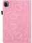 Xiaomi Mi Pad 5/5 Pro Için Desenli Deri Kılıf -Pembe (Yurt Dışından) 2