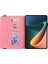 Xiaomi Mi Pad 5/5 Pro Için Desenli Deri Kılıf -Pembe (Yurt Dışından) 3