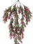 Yapay Çiçek Sarkan Çiçek Yeşil Bordo FERN725 Yapay Sarmaşık 70*30CM Uv Katkılı Güneşe Dayanıklı 5