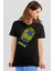 Renklerim Kanarya Siyah Kısa Kollu Kadın T-Shirt 1