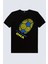 Renklerim Kanarya Siyah Kısa Kollu Kadın T-Shirt 2