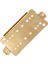 Pirinç Gitar Humbucker Pikap Taban Plakası 52MM Kutup Aralıkları N & B Paketi 2 5