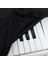 1 Parça Elektronik Piyano Klavye Ipli Kapak Piyano Parçaları Siyah 5
