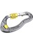 2 Adet 25KN Tırmanma Anti-Aşınma Halat Ana Kilit Carabiner Hızlı Kanca (Yurt Dışından) 2
