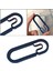 Titanyum Açık Kamp Carabiner Anahtarlık Toka Yapış Kanca 4 cm Mavi (Yurt Dışından) 4