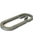 Titanyum Açık Kamp Carabiner Anahtarlık Toka Yapış Kanca 7 cm Gümüş (Yurt Dışından) 1