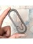 Titanyum Açık Kamp Carabiner Anahtarlık Toka Yapış Kanca 7 cm Gümüş (Yurt Dışından) 3