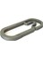 Titanyum Açık Kamp Karabiner Anahtarlık Toka Yapış Kanca 4 cm Gümüş (Yurt Dışından) 2