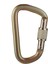 Kaya Tırmanışı Dağcılık Için 40 Kn D Yüzük Carabiner Vida Kilitleme (Yurt Dışından) 1