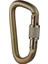 Kaya Tırmanışı Dağcılık Için 40 Kn D Yüzük Carabiner Vida Kilitleme (Yurt Dışından) 3