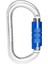 25KN Alüminyum Kaya Tırmanışı Güvenliği D Tipi Carabiner-Otomatik Kilit (Gümüş) Gümüş Oto (Yurt Dışından) 3