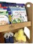 Montessori Çocuk Odası Kitaplığı Düzenleyici Okul Öncesi Bebek Odası Doğal Ahşap Açık Raf 2