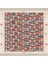 Kilim Desenli Renk Bloklu Etnik Dijital Baskı Yıkanabilir Kaymaz Taban Modern Salon Halı ve Yolluk 2