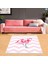 Flamingo Çiçek Desenli Dijital Baskı Yıkanabilir Kaymaz Taban Modern Salon Halı ve Yolluk 1