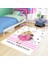 Small Friends Prenses Unicorn Desenli Dijital Baskılı Kaymaz Yıkanabilir Kız Çocuk Odası Halısı 1