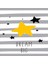 Dream Big Yıldız Desenli Halı Dijital Baskı Yıkanabilir Kaymaz Taban Çocuk Odası Halısı 2